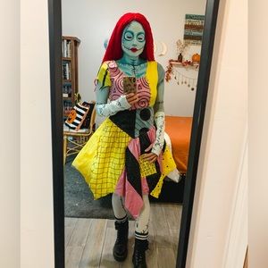 Disguise Sally Nightmare Before Christmas Women's Costume Dress for Adult M